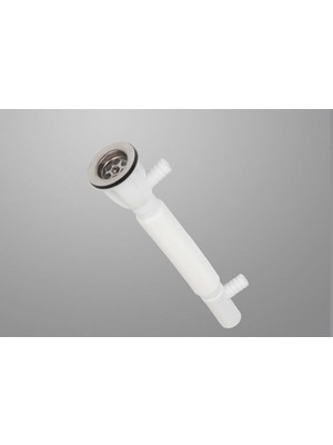 Torun Çamaşır / Bulaşık Makinesi Çıkışlı Körüklü Kısa Lavabo Sifonu