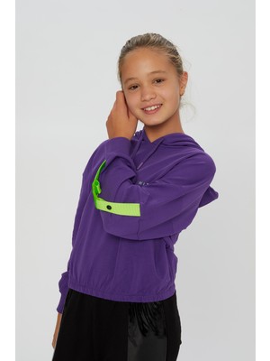 Little Star Kız Çocuk Baskılı Sweatshirt