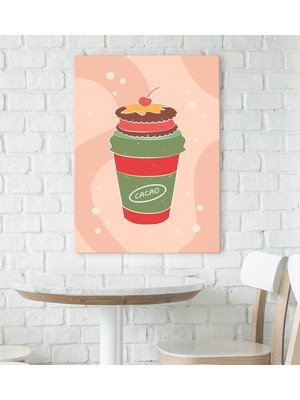 Bk Gift Cafe & Bar & Restaurant Konseptli Kanvas Tablo 70 x 100 cm-87