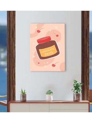 Bk Gift Cafe & Bar & Restaurant Konseptli Kanvas Tablo 30 x 50 cm-85