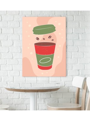 Bk Gift Cafe & Bar & Restaurant Konseptli Kanvas Tablo 70 x 100 cm-82