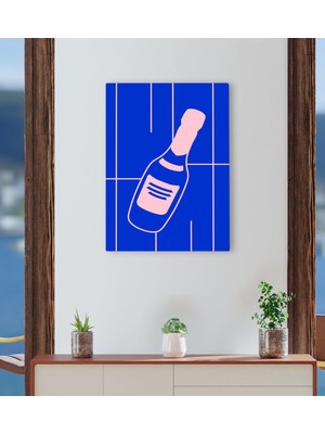 Bk Gift Cafe & Bar & Restaurant Konseptli Kanvas Tablo 30 x 50 cm-77