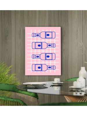 Bk Gift Cafe & Bar & Restaurant Konseptli Kanvas Tablo 50X70CM-79