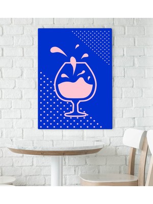 Bk Gift Cafe & Bar & Restaurant Konseptli Kanvas Tablo 70X100CM-78