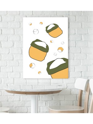 Bk Gift Cafe & Bar & Restaurant Konseptli Kanvas Tablo 70X100CM-64