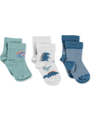 Aziz Bebe Dino 3lü Soket Çorap