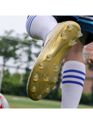 Stonghengqi Rahat Kesim Aşınmaya Dayanıklı Futbol Unisex Halı Saha Ayakkabısı (Yurt Dışından)