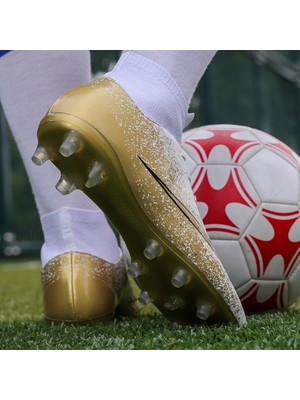 Stonghengqi Rahat Kesim Aşınmaya Dayanıklı Futbol Unisex Halı Saha Ayakkabısı (Yurt Dışından)
