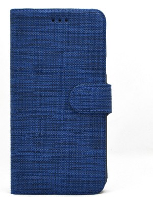 Dlrcase Apple iPhone Xr Kılıf Kartvizitli Exclusive Spor Cüzdan Lacivert