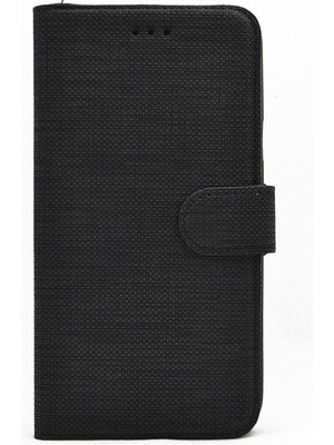 Dlrcase Oppo Ax7 Kılıf Kartvizitli Exclusive Spor Cüzdan Siyah