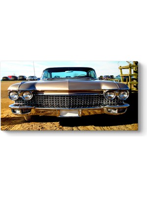 Tabloshop Nostalji Cadillac Tablosu - Tabloshop