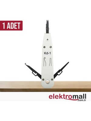 Elektromall Krone Bıçağı Kep Kep Rj 11 Rj 45 Telefon Pense Kd-1