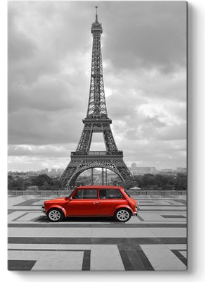 Tabloshop Eyfel Kulesi Araba Tablosu