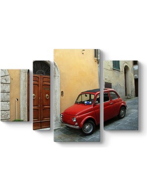 Tabloshop Fiat 500 ve Ev Tablosu