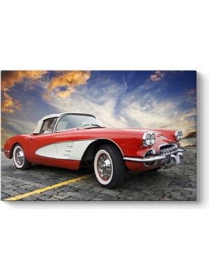 Tabloshop 1957 Model Corvette Tablosu