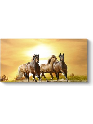Tabloshop Gün Batımı Atlar Tablosu