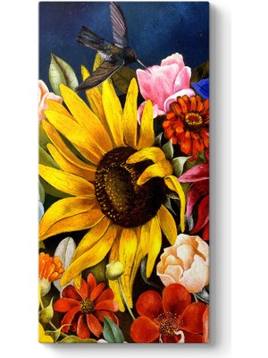 Tabloshop Frida Kahlo - Flower Basket Tablosu
