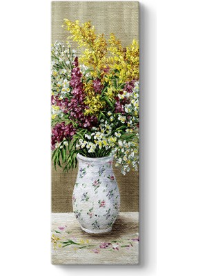 Tabloshop Eski Çiçek Vazo Iv Tablosu