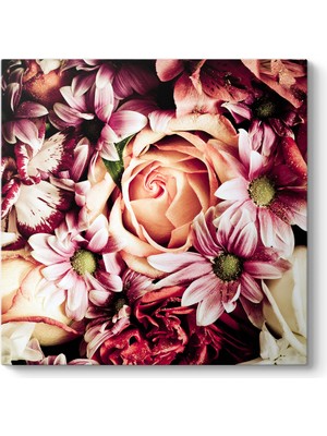 Tabloshop Buket Çiçek Iıı Tablosu