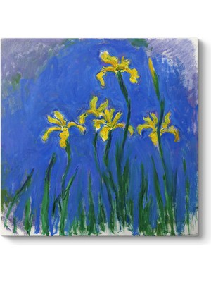 Tabloshop Claude Monet - Yellow Irises Tablosu