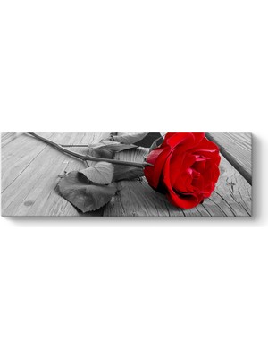 Tabloshop Ahşap Üzerindeki Gül Tablosu