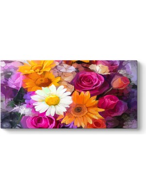 Tabloshop Güller ve Papatyalar Tablosu