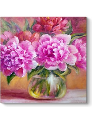 Tabloshop Vazoda Şakayık Tablosu