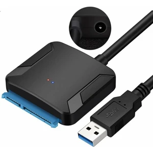 Us Technology Sata USB 3.0 2.5 / 3.5 HDD SSD Sabit Disk Dönüştürücü Kablosu