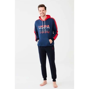 U.S. Polo Assn. Erkek Kırmızı Pijama Takımı