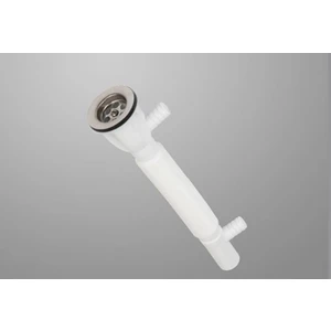 Çamaşır / Bulaşık Makinesi Çıkışlı Körüklü Kısa Lavabo Sifonu