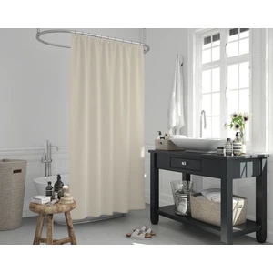 Jackline Banyo Duş Perdesi 0010 Krem Çift Kanat 120 x 200 cm