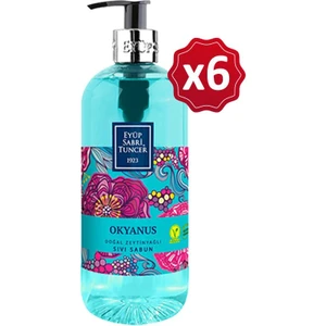 Eyüp Sabri Tuncer Doğal Zeytinyağlı Sıvı Sabun Okyanus 500  ml x 6
