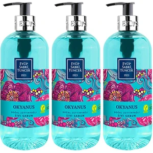 Eyüp Sabri Tuncer Doğal Zeytinyağlı Sıvı Sabun Okyanus 500  ml x 3
