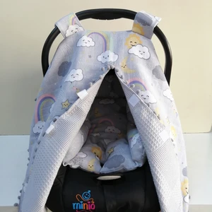 Babies Dream Pikeli Muslin Kumaştan Puset Örtüsü ve Minderi