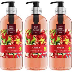 Eyüp Sabri Tuncer Amber Sıvı Sabun 500  ml x 3