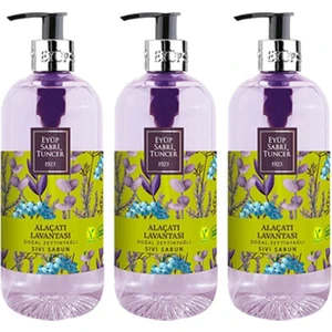 Eyüp Sabri Tuncer Alaçatı Lavantası Doğal Zeytinyağlı Sıvı Sabun 500  ml x 3