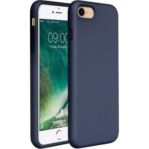 Iphone 6 - 6s Içi Kadife Lansman Silikon Kılıf Lacivert