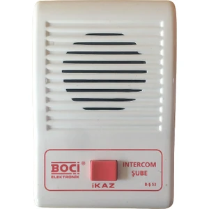 Boci Interkom 1li Merkezi Diafon + 1 Adet Şube