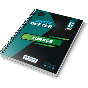 Yanıt Yayınları  6. Sınıf Türkçe Aktif Defter