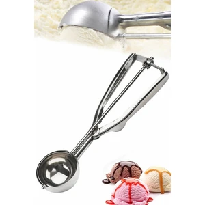 Çelik Top Dondurma Kaşığı