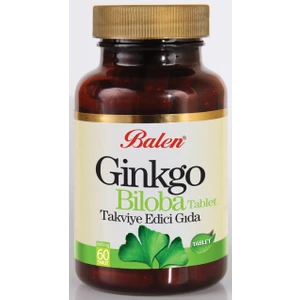 Ginko Biloba Tablet 60 Adet