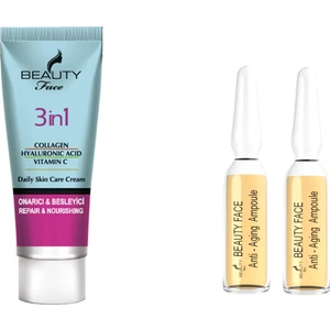 Beauty Face 3in1 Ultra Nem Tutucu  Hyalüronik Asit C Vitamini Bakım Kremi