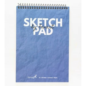 Academy Üstten Spiralli A5 Sketch Pad