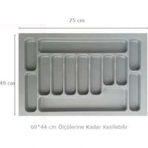 Çekmece Içi 75X49 Kaşıklık Bıçaklık Mutfak Çekmece Içi Ücretsiz Kesim