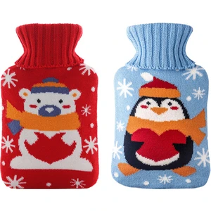 2 Parçalı Set Noel Peluş Sıcak Su Torbası  (Yurt Dışından)