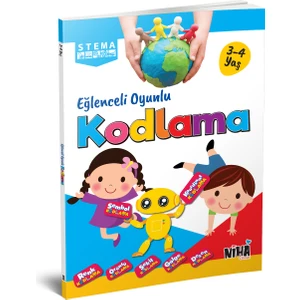 Stema Eğlenceli Oyunlu Kodlama 3-4 Yaş