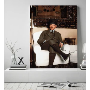 Bk Gift Atatürk Temalı Kanvas Tablo 50X70CM-42