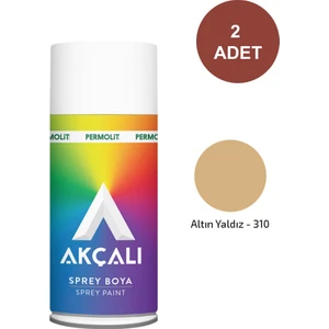 Sprey Boya 310 Altın Yaldız 400ML-2 Adet