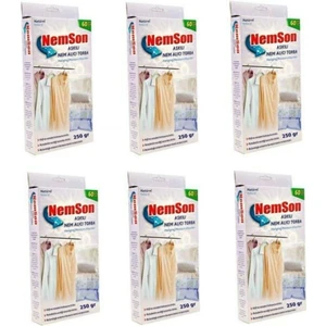 Nem Alıcı Koku Küf Giderici Dolap Içi Askılık 250 gr 6'lı