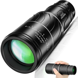 8000M Teleskop Gündüz ve Gece Görüşü Hd Optik Lens Monoküler Süper Net Zoom Teleskop Açık Kamp Için (Yurt Dışından)